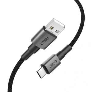 Hurtownia GSM - Tech-Protect Cablu Ultraboost DNA USB-A / USB-C 15W/3A 100cm Gri Fier - THP3703 - {ean13} - Hurt