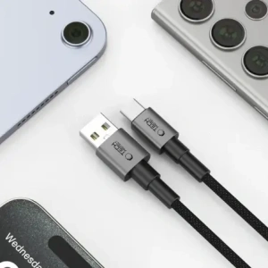 Hurtownia GSM - Tech-Protect Ultraboost DNA USB-A / USB-C Kabel 15W/3A 100cm Eisen Grau - THP3703 - {ean13} - Hurt