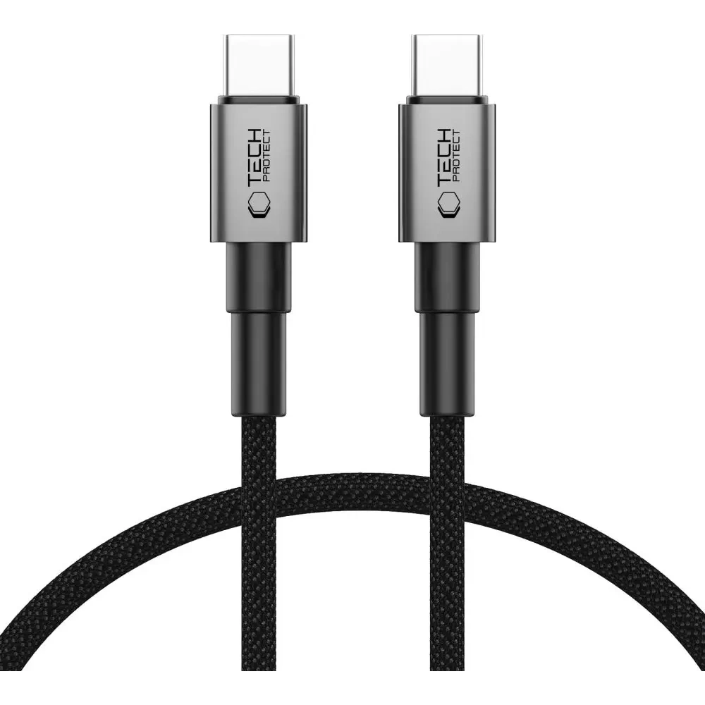 Hurtownia GSM - Tech-Protect Ultraboost DNA USB-C / USB-C Kabel PD60W/3A 25cm Eisen Grau - THP3704 - {ean13} - Hurt