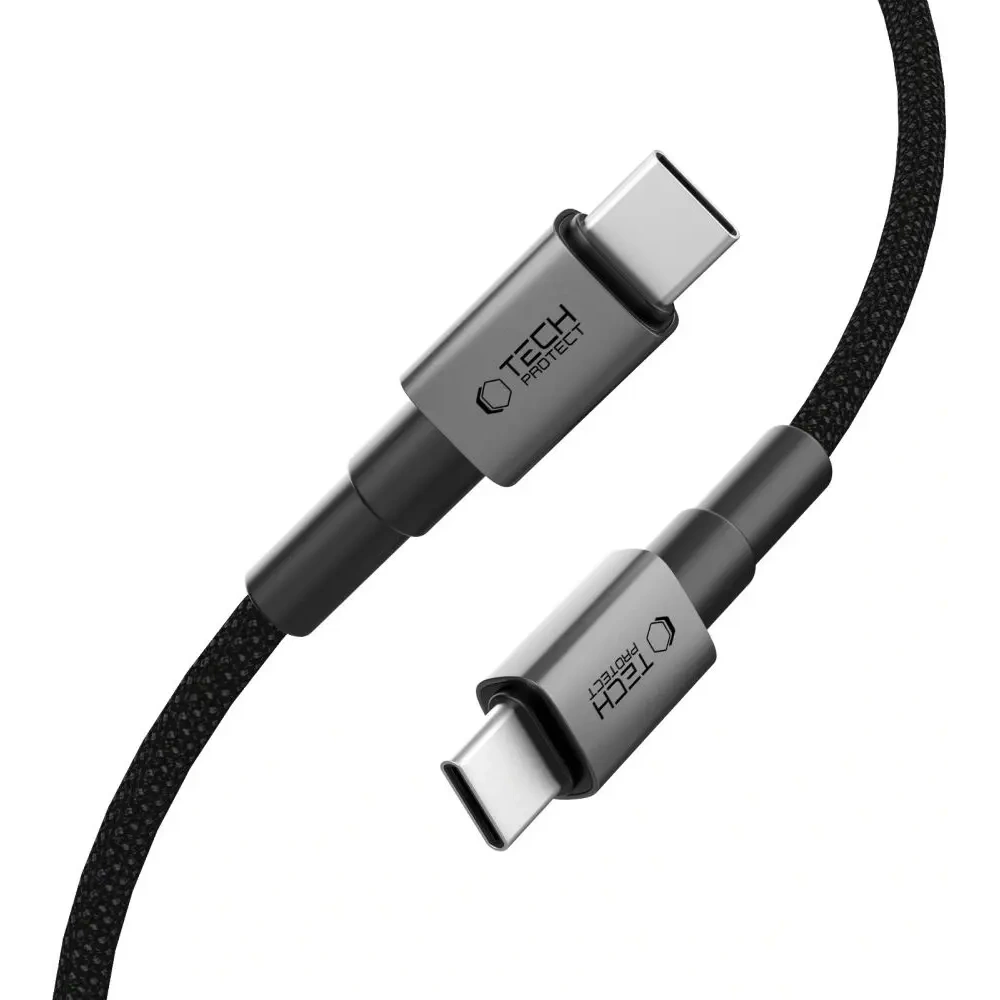 Hurtownia GSM - Tech-Protect Ultraboost DNA USB-C / USB-C Kabel PD60W/3A 25cm Eisen Grau - THP3704 - {ean13} - Hurt