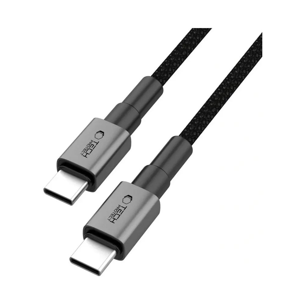 Hurtownia GSM - Tech-Protect Ultraboost DNA USB-C / USB-C Kabel PD60W/3A 25cm Eisen Grau - THP3704 - {ean13} - Hurt