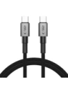 Tech-Protect Ultraboost DNA USB-C / USB-C Kabel PD60W/3A 100cm Eisen Grau