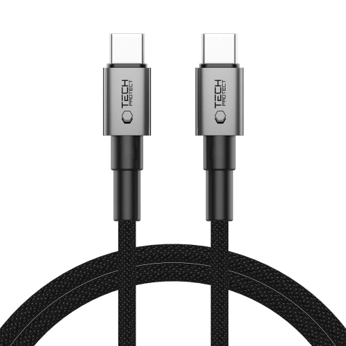 Kabel Tech-Protect Ultraboost DNA USB-C / USB-C Cable PD60W/3A 200cm Iron Grey