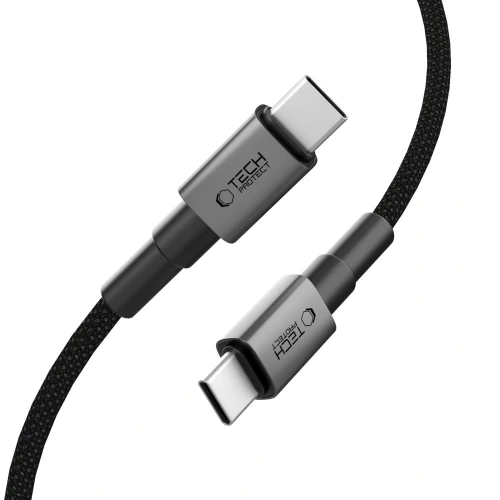 Kabel Tech-Protect Ultraboost DNA USB-C / USB-C Cable PD60W/3A 200cm Iron Grey