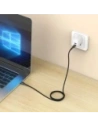 Hurtownia GSM - Tech-Protect Ultraboost DNA USB-C / USB-C Kábel PD100W/5A 100cm Vas szürke - THP3709 - {ean13} - Hurt