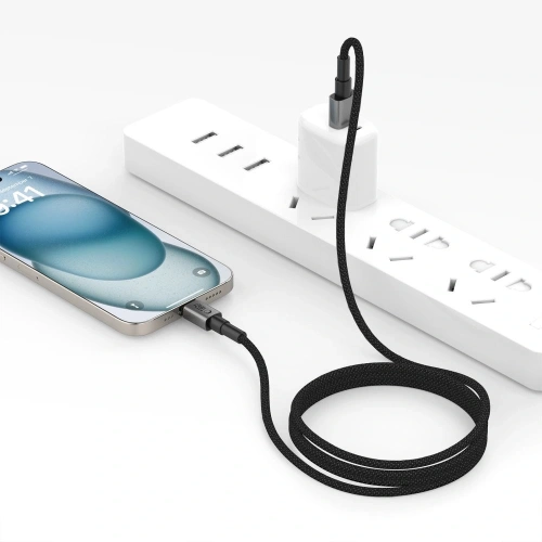 Kabel Tech-Protect Ultraboost DNA USB-A / Lightning Cable 15W/2.4A 100cm Iron Grey