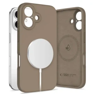 Hurtownia GSM - Tech-Protect Folyékony Szilikon MagSafe Apple iPhone 16 Csokoládébarna - THP3712 - {ean13} - Hurt