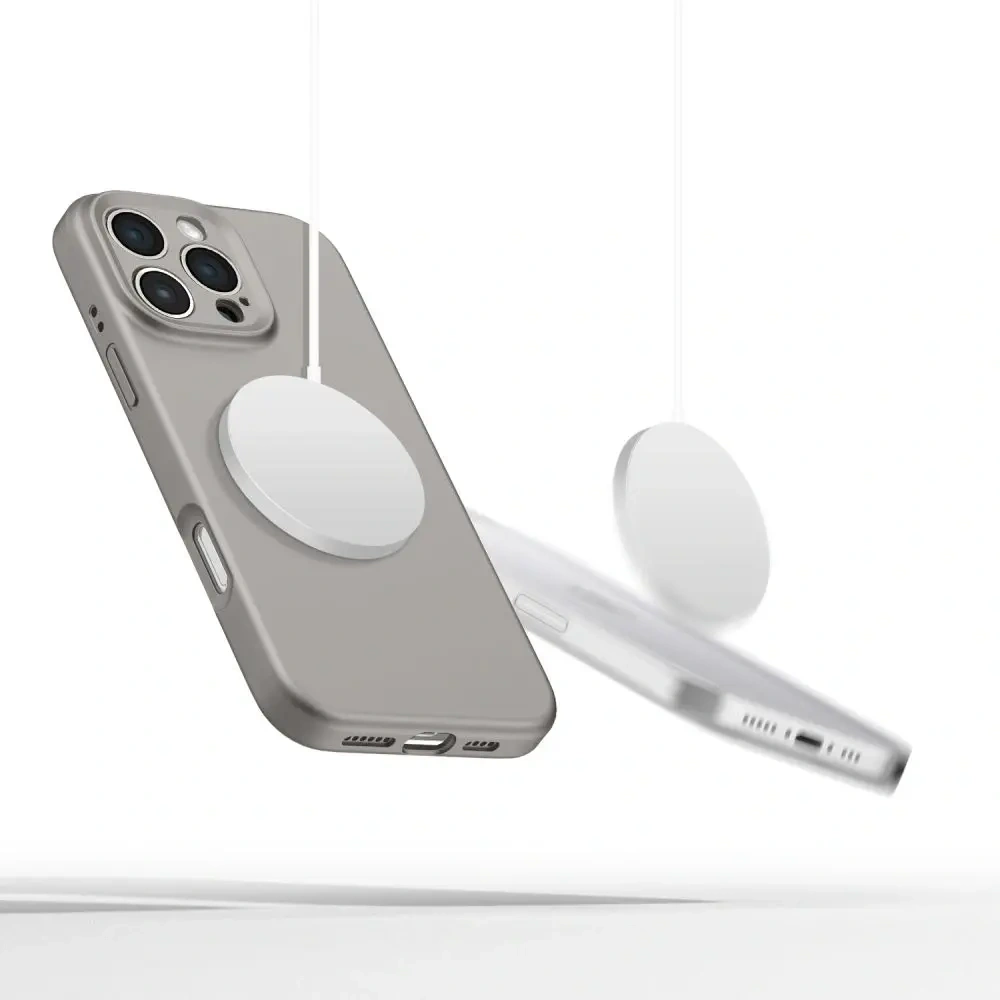 Hurtownia GSM - Tech-Protect Silicon Lichid MagSafe Apple iPhone 16 Pro Max Gri Stâncă - THP3713 - {ean13} - Hurt