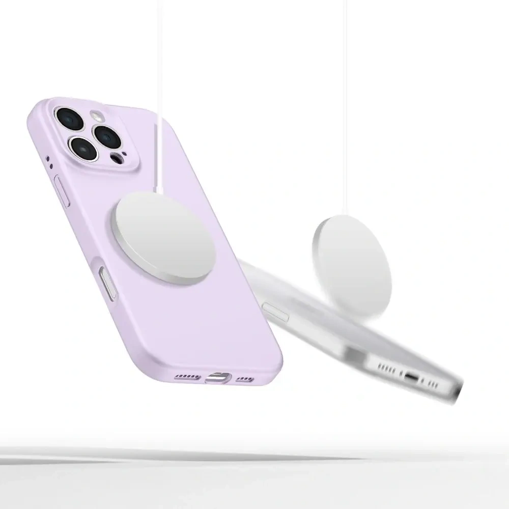Hurtownia GSM - Tech-Protect Folyékony Szilikon MagSafe Apple iPhone 16 Pro Max Mályva - THP3714 - {ean13} - Hurt