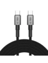 Tech-Protect Ultraboost DNA USB-C / USB-C Kábel PD60W/3A 300cm Vas Szürke