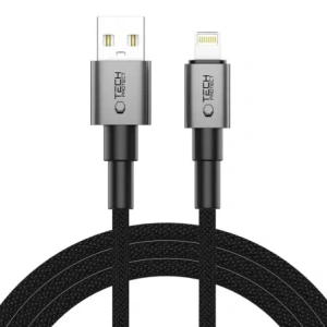 Hurtownia GSM - Tech-Protect Ultraboost DNA USB-A / Lightning Kabel 15W/2.4A 200cm Eisen Grau - THP3718 - {ean13} - Hurt