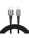 Tech-Protect Ultraboost DNA USB-A / Lightning Kabel 15W/2.4A 200cm Eisen Grau