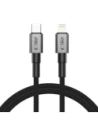 Kabel Tech-Protect Ultraboost DNA USB-C / Lightning Cable PD27W/3A 100cm Iron Grey