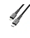 Hurtownia GSM - Tech-Protect Ultraboost DNA USB-C / Lightning Kábel PD27W/3A 100cm Vas Szürke - THP3719 - {ean13} - Hurt