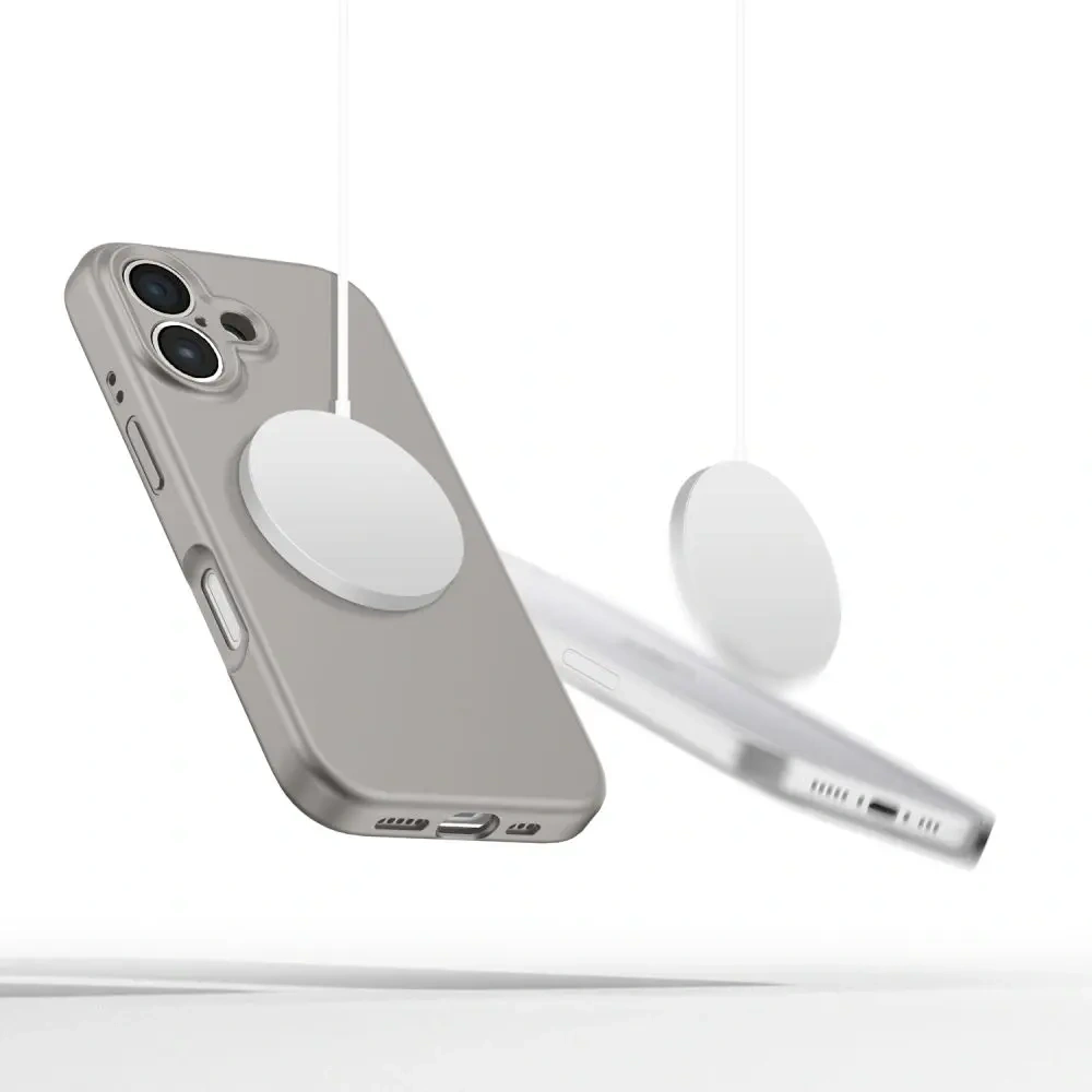 Hurtownia GSM - Etui Tech-Protect Liquid Silicone MagSafe Apple iPhone 16 Stone Grey - THP3720 - {ean13} - Hurt