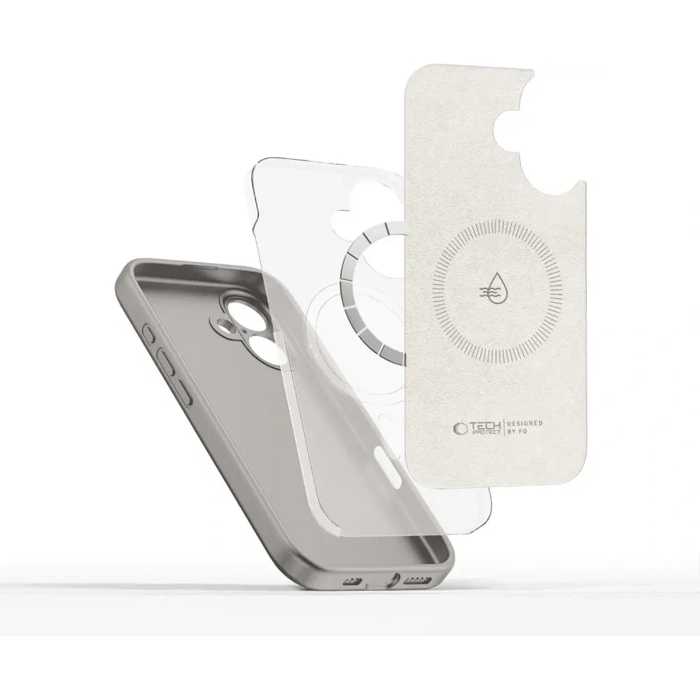 Hurtownia GSM - Tech-Protect Flüssigsilikon MagSafe Apple iPhone 16 Steingrau - THP3720 - {ean13} - Hurt