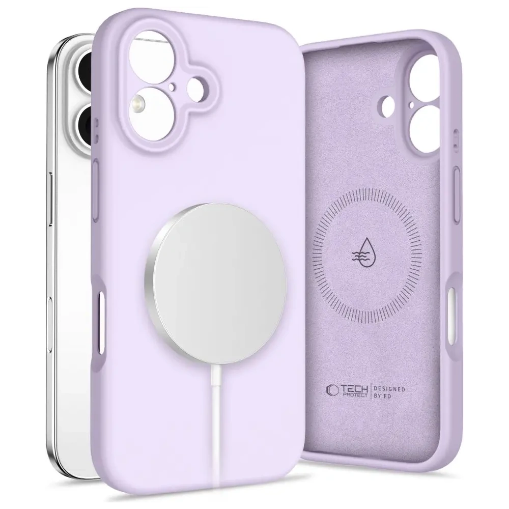 Wholesale Tech-Protect Liquid Silicone MagSafe Apple iPhone 16 Mauve - THP3721 - {ean13} - Hurt