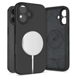 Hurtownia GSM - Tech-Protect Folyékony Szilikon MagSafe Apple iPhone 16 Fekete - THP3722 - {ean13} - Hurt