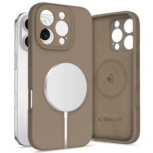 Hurtownia GSM - Etui Tech-Protect Liquid Silicone MagSafe Apple iPhone 16 Pro Čokoládově hnědá - THP3723 - {ean13} - Hurt