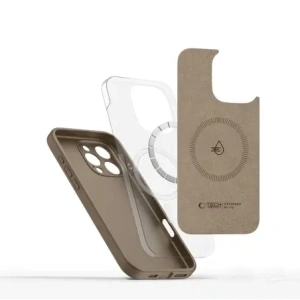 Hurtownia GSM - Etui Tech-Protect Liquid Silicone MagSafe Apple iPhone 16 Pro Čokoládově hnědá - THP3723 - {ean13} - Hurt