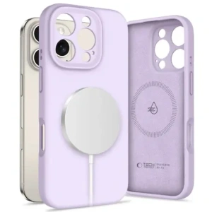 Hurtownia GSM - Etui Tech-Protect Liquid Silicone MagSafe Apple iPhone 16 Pro Mauve - THP3725 - {ean13} - Hurt