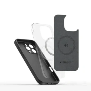 Hurtownia GSM - Etui Tech-Protect Liquid Silicone MagSafe Apple iPhone 16 Pro Černé - THP3726 - {ean13} - Hurt