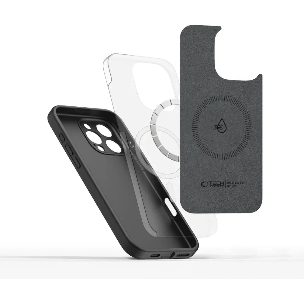 Hurtownia GSM - Tech-Protect Silicon Lichid MagSafe Apple iPhone 16 Pro Negru - THP3726 - {ean13} - Hurt