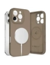 Tech-Protect Silicon lichid MagSafe Apple iPhone 16 Pro Max Maro Ciocolată
