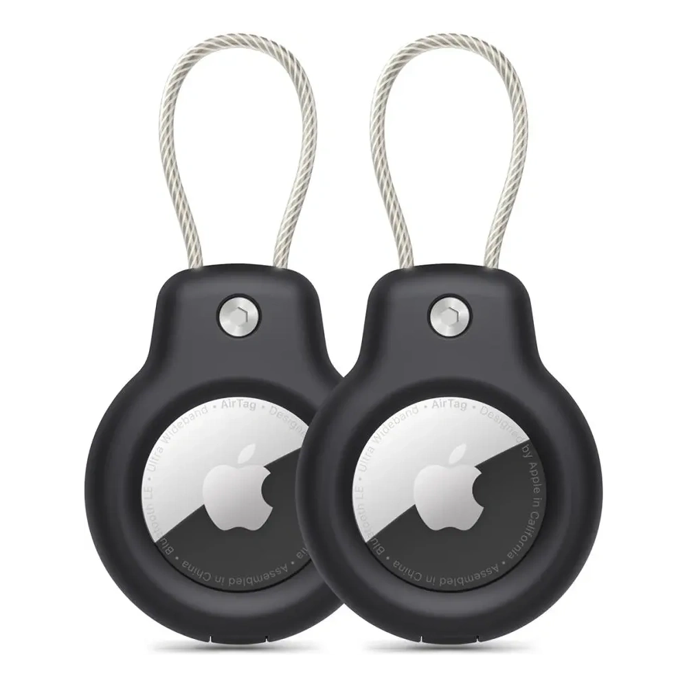 Hurtownia GSM - Tech-Protect Venă Aspră Apple Airtag Negru [2 PACHET] - THP3731 - {ean13} - Hurt