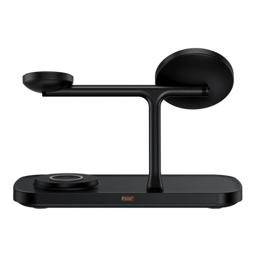 Ładowarka bezprzewodowa Tech-Protect QI15W-A45 3in1 Magnetic MagSafe Wireless Charger Black