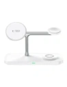 Hurtownia GSM - Tech-Protect QI15W-A45 3in1 Magnetic Încărcător Wireless MagSafe Alb - THP3733 - {ean13} - Hurt