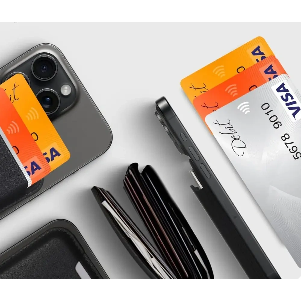 Hurtownia GSM - Tech-Protect MagWallet MagSafe Universal Magnetic Kártya Tartó Tengerészkék - THP3735 - {ean13} - Hurt