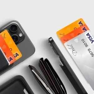 Hurtownia GSM - Magnetické pouzdro na karty Tech-Protect MagWallet MagSafe Universal Magnetic Držák karet Hnědý - THP3736 - {ean13} - Hurt