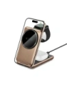 Wholesale Tech-Protect QI15W-A42 3in1 Magnetic MagSafe Wireless Charger Desert Gold - THP3738 - {ean13} - Hurt