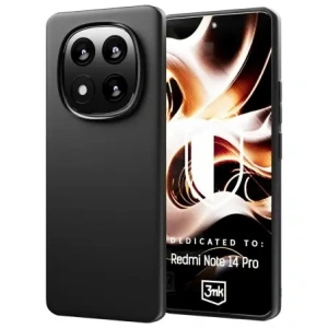 Hurtownia GSM - 3MK Matt tok Xiaomi Redmi Note 14 Pro fekete - 3MK15883 - {ean13} - Hurt