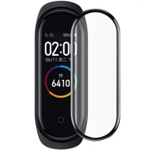 Hurtownia GSM - Bizon Glass Edge Xiaomi Mi Band 6 / 5 fekete - BIZ8049 - {ean13} - Hurt