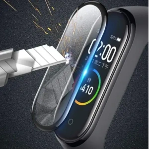 Hurtownia GSM - Bizon Glass Edge Xiaomi Mi Band 6 / 5 fekete - BIZ8049 - {ean13} - Hurt
