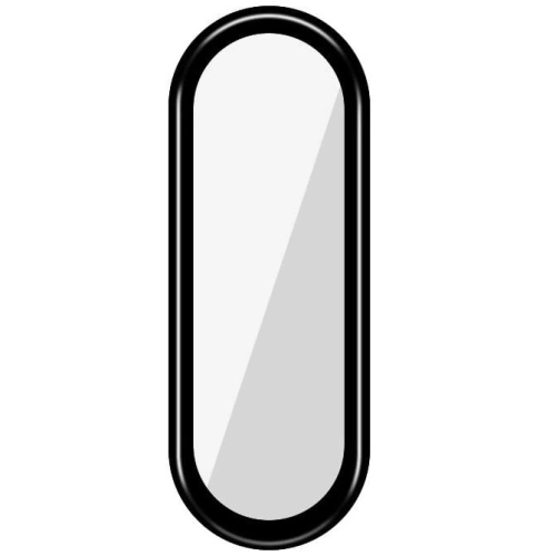 Szkło hartowane Bizon Glass Edge do Xiaomi Mi Band 6 / 5 czarne