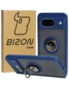Hurtownia GSM - Bizon Case Hybrid Ring Google Pixel 8 füstös színű, sötétkék kerettel - BIZ8052 - {ean13} - Hurt