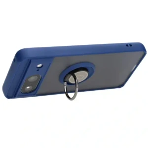 Hurtownia GSM - Bizon Case Hybrid Ring Google Pixel 8 füstös színű, sötétkék kerettel - BIZ8052 - {ean13} - Hurt