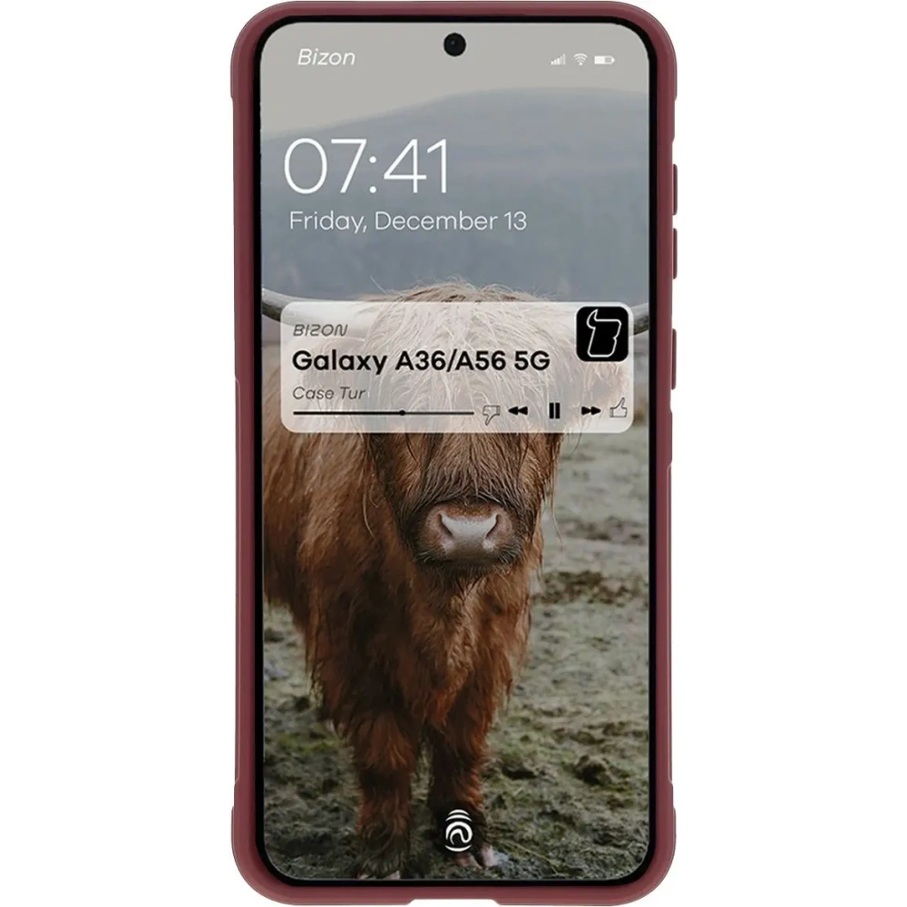 Hurtownia GSM - Pancerne etui Bizon Case Tur do Samsung Galaxy A36 5G / A56 5G ciemnofioletowe - BIZ8055 - {ean13} - Hurt