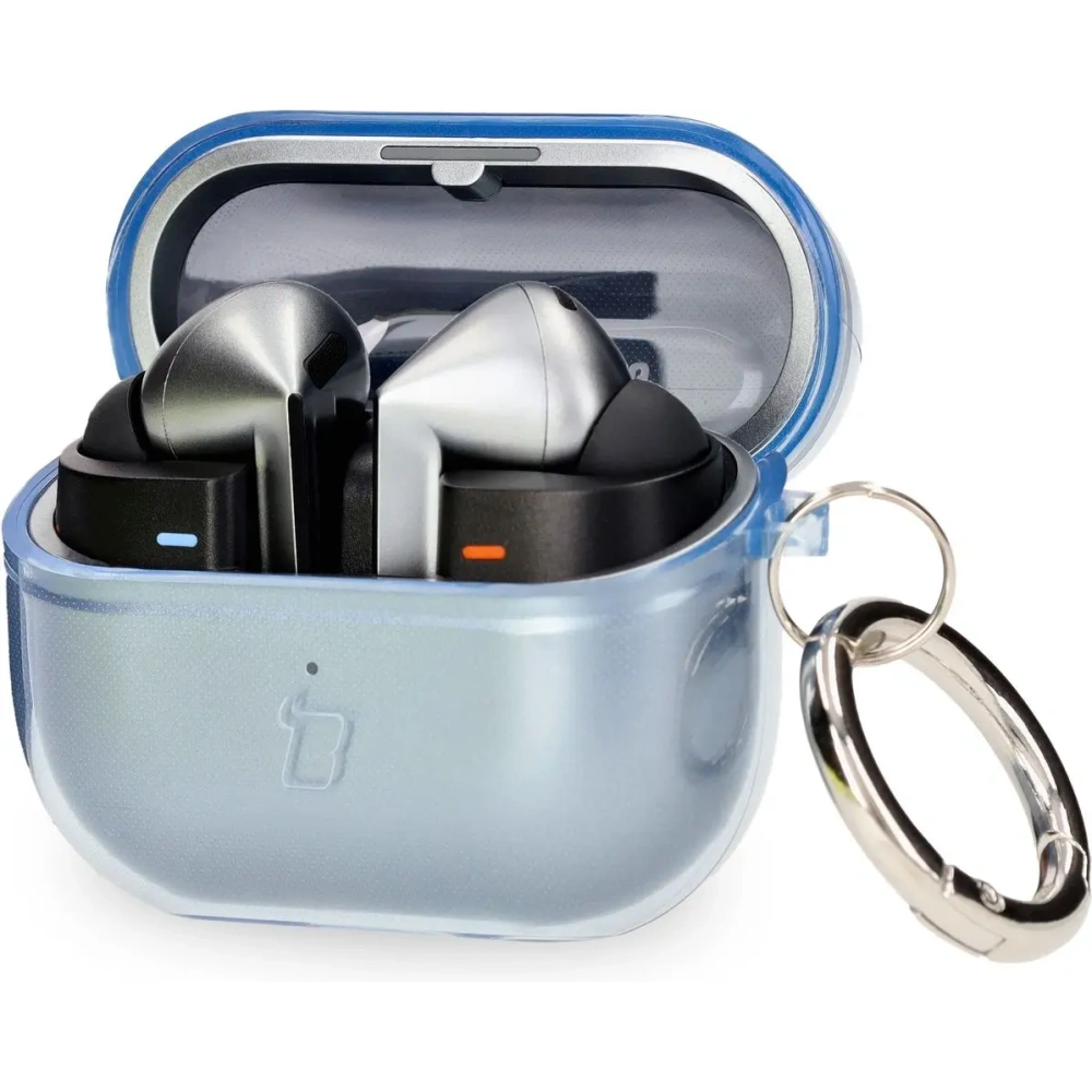 Wholesale Bizon Case Headphone Clear Samsung Galaxy Buds 3/3 Pro transparent-blue - BIZ8063 - {ean13} - Hurt