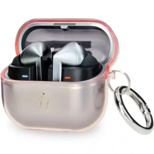 Wholesale Bizon Case Headphone Clear Samsung Galaxy Buds 3/3 Pro transparent-pink - BIZ8064 - {ean13} - Hurt