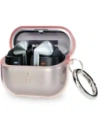 Bizon Case Headphone Clear Samsung Galaxy Buds 3/3 Pro transparent-pink