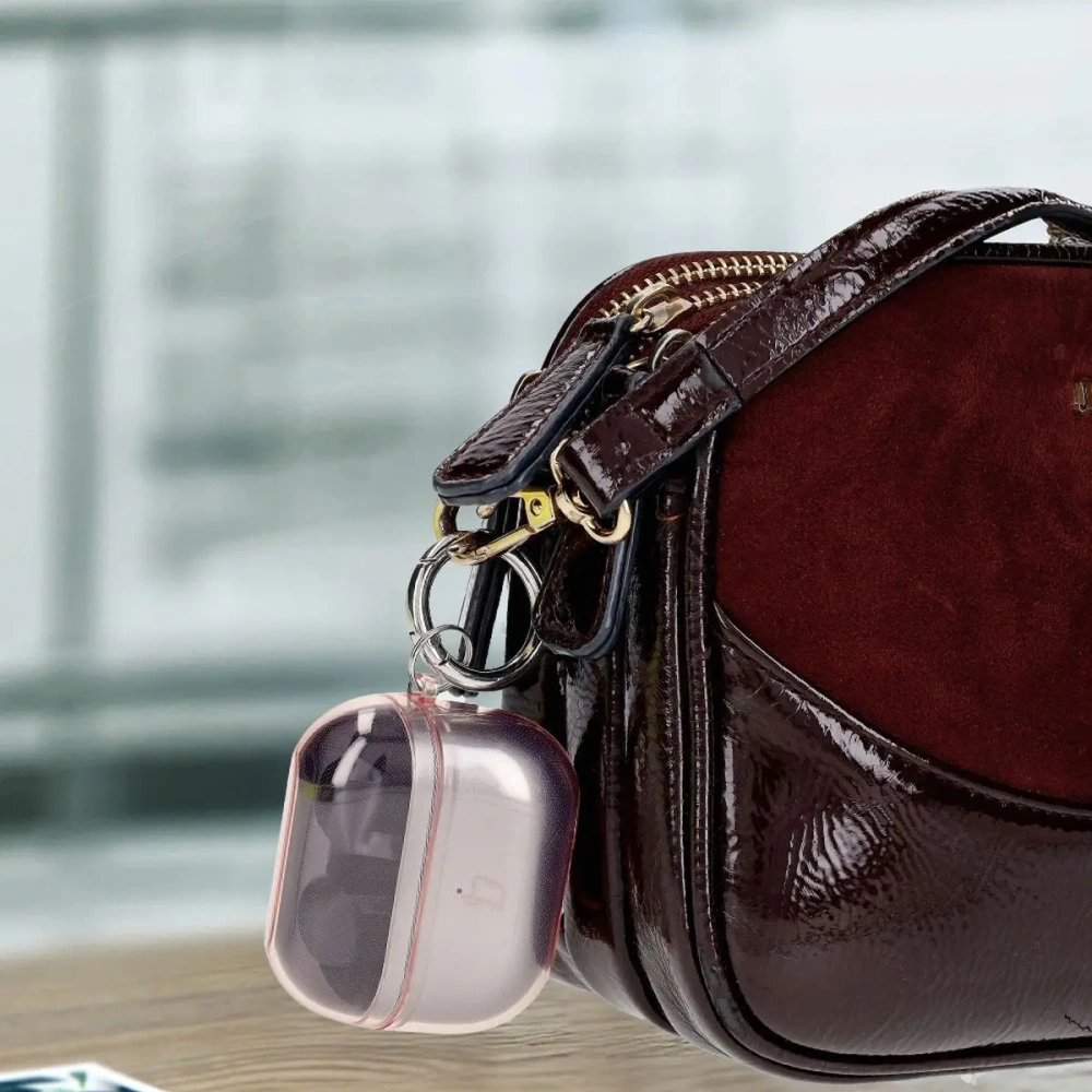 Hurtownia GSM - Bizon Case Headphone Clear Samsung Galaxy Buds 3/3 Pro átlátszó-rózsaszín - BIZ8064 - {ean13} - Hurt