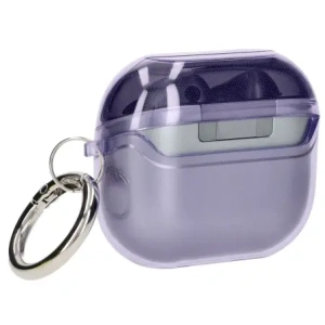 Wholesale Bizon Case Headphone Clear Samsung Galaxy Buds 3/3 Pro transparent-purple - BIZ8065 - {ean13} - Hurt