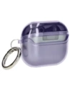Hurtownia GSM - Elastické pouzdro s karabinou Bizon Case Headphone Clear pro Samsung Galaxy Buds 3/3 Pro průhledné-fialové - BIZ8065 - {ean13} - Hurt