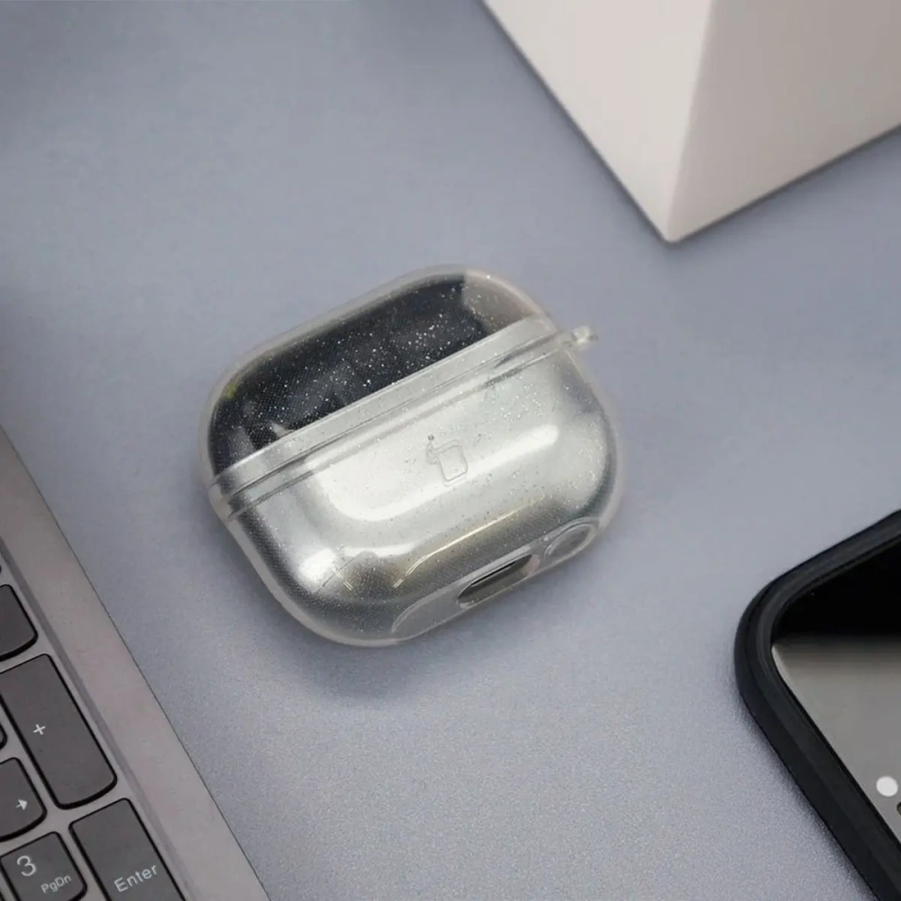 Wholesale Bizon Case Headphone Clear Samsung Galaxy Buds 3/3 Pro transparent-brocade - BIZ8066 - {ean13} - Hurt