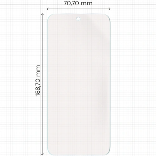 Folia matowa Bizon Glass Hydrogel Sun do Infinix Hot 50i [2 PACK]