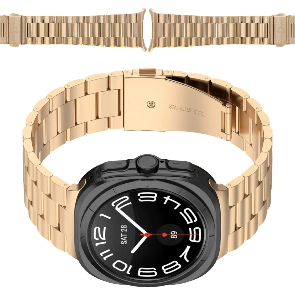 Hurtownia GSM - Bizon Strap Uhr Aura Samsung Galaxy Uhr Ultra 47 mm roségold - BIZ8073 - {ean13} - Hurt
